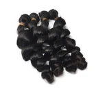 VEGGICC Wholesale Virgin 100% Natural Indian Human Hair, Full Cuticle Aligned Raw Indian Temple Hair Directly From India