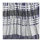 High Quality Nylon Cotton Navy Panel Woven Stretch Jacquard Fabric For Dress Skirt Shirts