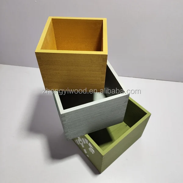 2019 wholesale set of 3 christmas coloful gift boxes