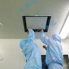 Mini Pleated Hepa Pleated Hepa Filter EN1882 Pharmaceutical Gel Seal Mini Pleated Hepa Filter H13 H14