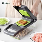 Wholesale 7 in 1 Multifunction Vegetable Cutter Food Onion Chopper Mandoline Slicer Dicer
