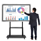Factory price 65inch interactive tv lcd touch screen whiteboard all-in-one kiosk