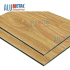 Aluminum Composite Panel / Facade Acm Panel Wood Exterior Interior Wall Composite Cladding Sheets