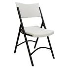 2020 Wholesale HDPE Outdoor White Garden Plastic Portable Folding Chair