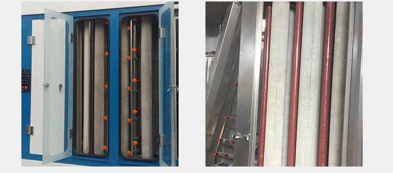 Vertical Insulating Glass Washing And Drying Machine Equipment Line