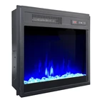 18" 23" 26" 28"artificial flame beautiful Insert multi function electric fireplace insert