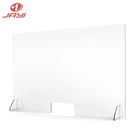 Table Acrylic Acrylic Custom Plexiglass Protection Nail Table Shield Acrylic Sneeze Guard Shield For Nail