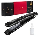 Hair Straightener Ceramic Titanium Professional Steam Hair Flat Iron