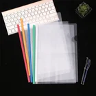 Chinese Factory Transparent A4 Size Office Stationery PP Slide Bar Report File Folder