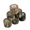 100% Cotton Good Price Strong Adhesive Outdoor Camouflage Casting Cloth Tape for Hiking