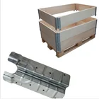 217*83*1.5mm Galvanized Steel pallet collar hinge for wooden box