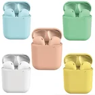 Inpods 12 Frosted Feel Touch Control Pop-up Window Connection TWS 5.0 Stereo Mini Wireless Bluetooth Earphone