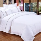 Luxury 100% Cotton Bedding Set Duvet Cover Hotel Bed Linen