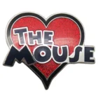 Customized Soft Enamel Fashion Dye Black Plated Enamel Small MOQ Hart Shape Metal Pins