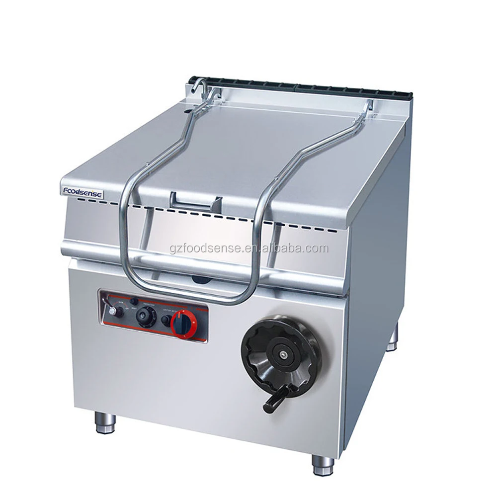 Commercial kitchen equipment electric tilting braising pan prices