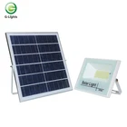 High power ip66 outdoor waterproof abs 25 40 60 100 watt garden solar led flood light