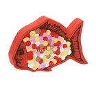 Factory Christmas Fish Shape Gift Box Cardboard Paper Special Shape Box