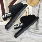 Wholesale Comfortable Non-Slip Fur Slides ForLadies, 2019 New Design Indoor Women Winter Slippers