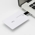 Printing Logo Flash Drive USB 2.0 Custom Credit Card USB Stick Business Card USB Flash Drive