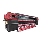 crystaljet printer 5m solvent printer large format outdoor flex banner machine for wall paper decoration