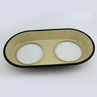 Wholesale custom logo colorful pet bowl ceramic dog bowl