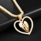 Trend Custom Photo Necklace Pendants For Men Fashion Hip Hop Jewelry
