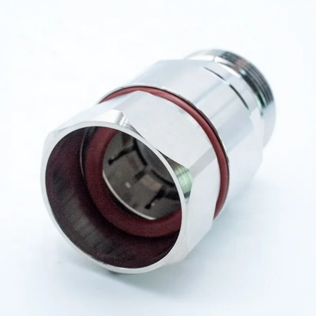 RF Feeder 50Ohm Coaxial Cable Corrugated Aluminium Tube 7/8