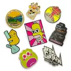Lapel Badges Labels Free Sample Design Custom Logo Metal Hard Enamel Pins for Souvenir