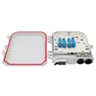 Outdoor wall mount 8 port ftth box uncut cajc nap for 1*8 mini splitter terminal box