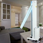 Hot Sell Double-Tube Carbon steel UV trolley Family uv 254nm Germicidal Lamp Ultraviolet Room air Sterilizer