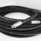 Wear Resistant Wrap Surface Colourful 1/2 Inch Rubber Water Car Car Washing Hose Assembly