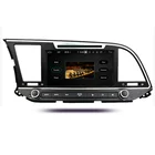 PX6 car radio android 9.0 for Hyundai Elantra 2016 2017 car dvd gps with DSP