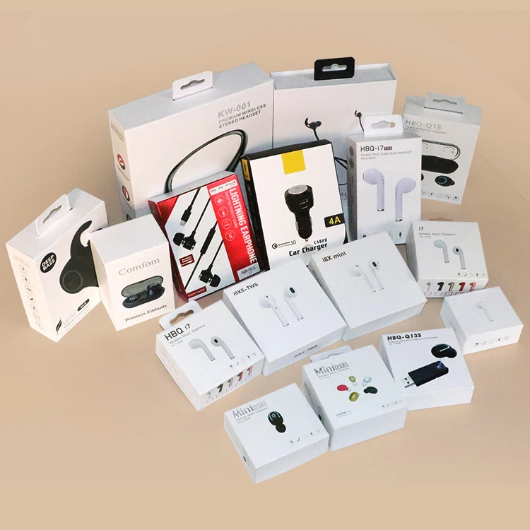 factory custom mobile phone case box gift paper