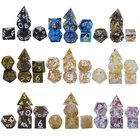 Advanced Custom 7pcs Dice Set Dungeons and Dragons Board Game Dice