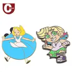 art and craft metal custom state shaped lapel pins