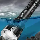 High Quality USB rechargeable 2500 lumen torch lights Tactical waterproof LED+Flashlights
