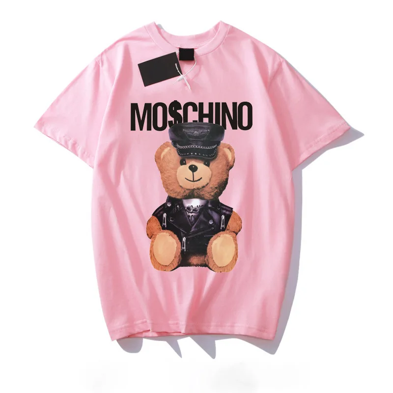 2020 summer Women little bear pattern short sleeve o neck loose t shirt for women with plus size casual streetwear tops OEM, Gray,pink,green,white,black,blue
2020 summer Women little bear pattern short sleeve o neck loose t shirt for women with plus size casual streetwear tops OEM, Gray,pink,green,white,black,blue