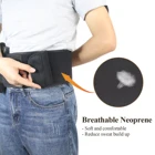 Pouch Band Holster Carry Holster Tactical Belt With Double Magazine Pouch Neoprene Concealed Carry Belly Band Holster
