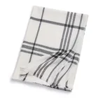 Ladies cape checked woven stoles scarves blanket pashmina cashmere shawl