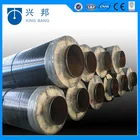 Pipe Steam Steam Pipe Glass Wool Material Insulation Pipe For Steam And Hot Oil