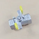 Manufacture Putork Brand PN63 Stainless Steel 316 Disc Handle 3/8'' Ball Valve Screwed End for Water Treatment Industry