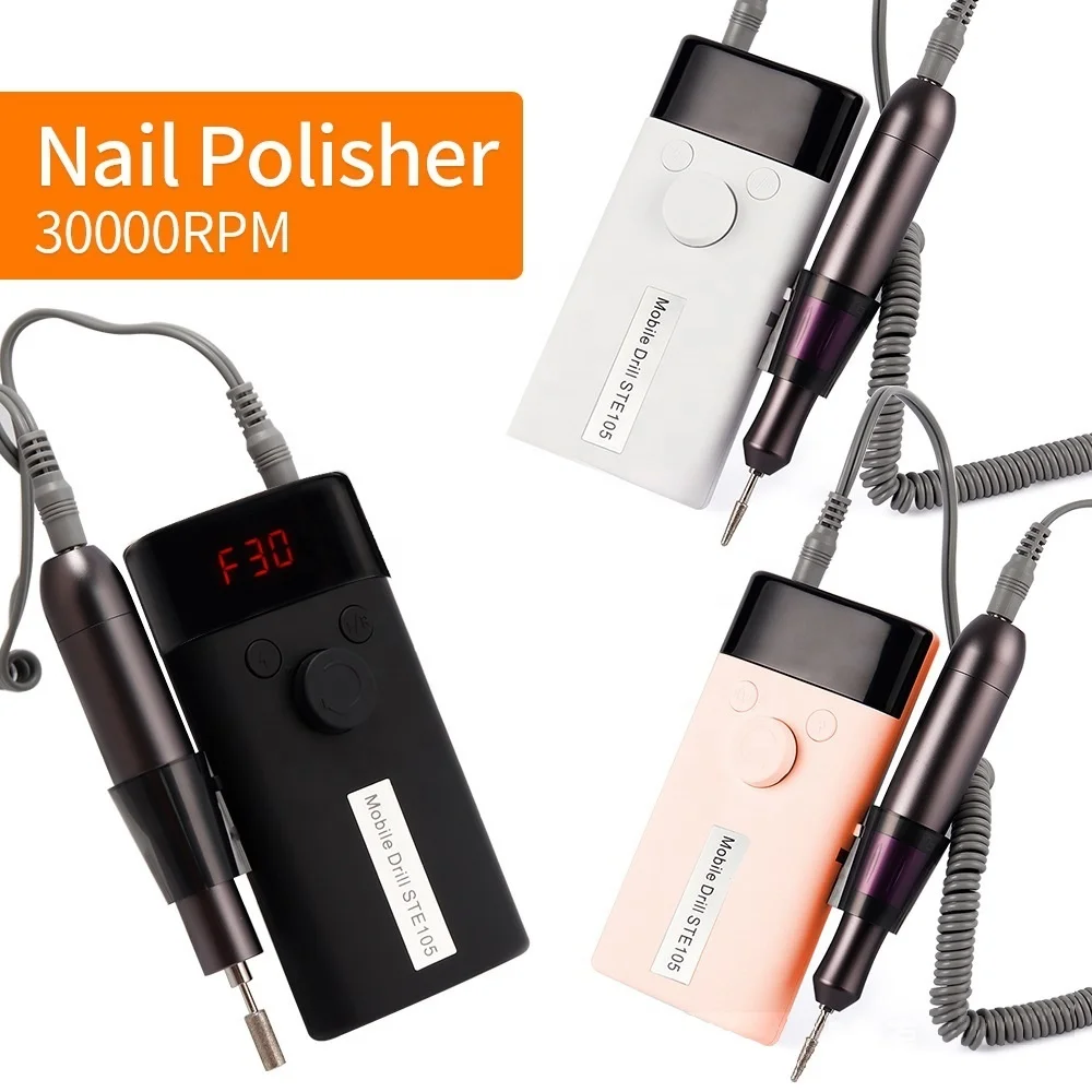 Wholesale Cordless Portable Rechargeable Nail Drill Machine 35000 Rpm