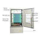 Outdoor 144 cores fiber optic cross connection cabinet