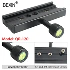 BEXIN CNC Camera Quick Release Clamp Adjustable Lever Knob Double Locking Arca Swiss RRS Tripod Ball Head mount adapter clamp