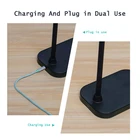 Battery Lamp Quality Table Lamp Hotsale Hight Quality Rechargable Wirleless Battery Black Office Table Lamp