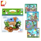 Reusable Coloring Zoo Doodle Drawing Magic Water Book With Pen