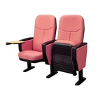 Fold auditorium theater chair english movies wood church chair theater seat part cupholder armrest cinema chair