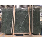 Exotic Natural Verde Rainforest Ice Dark Green Big Marble Slab Green-Marble-Serpentine