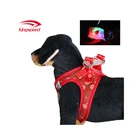 pet dog harness vest design adjustable wholesale led design dog harness vest