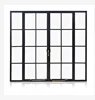 China Manufacture Galvanized Steel Casement Window Grill Design Wrought Iron Window